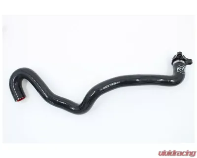 VTT Billet/Silicone N54 Coolant Hose Kit Head Black - VTT-N54-COOLANT-HEAD-BLK