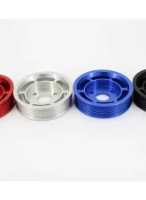 VTT Billet N5X Power Steering Pulley Clear BMW 1M Coupe | 1356i | 335i | 335xi 2006-2011                                     - VTT-N54-PS-PULLEY-RAW - Image 4