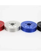 VTT Billet N5X Power Steering Pulley Clear BMW 1M Coupe | 1356i | 335i | 335xi 2006-2011                                     - VTT-N54-PS-PULLEY-RAW - Image 5