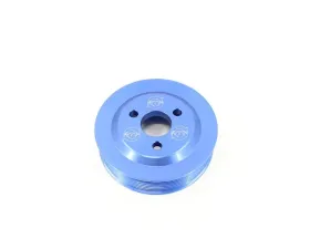 VTT Billet N5X Power Steering Pulley Blue BMW 1M Coupe | 1356i | 335i | 335xi 2006-2011