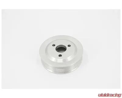 VTT Billet N5X Power Steering Pulley Clear BMW 1M Coupe | 1356i | 335i | 335xi 2006-2011 - VTT-N54-PS-PULLEY-RAW