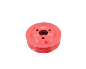 VTT Billet N5X Power Steering Pulley Red BMW 1M Coupe | 1356i | 335i | 335xi 2006-2011