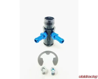 VTT Billet N54 Vacuum/Boost Adapter Dual Barb Kit - VTT-N54-VACUUM-3