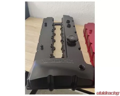 VTT Modular Billet CNC Valve Cover - Black - VTT-N54-VALVECOVER-BLACK