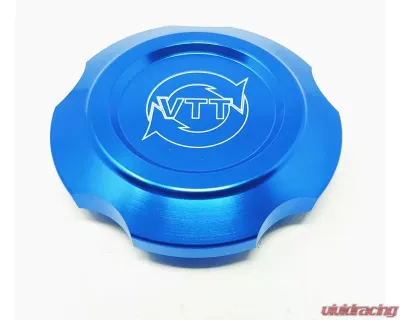 VTT Billet Oil Cap Blue Audi | Volkswagen 2014-2019 - VTT-VAG-OILCAP-BLUE