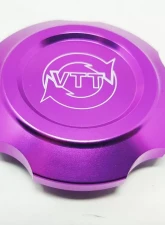 VTT Billet Oil Cap Purple Audi | Volkswagen 2014-2019                                     - VTT-VAG-OILCAP-PURPLE - Image 2