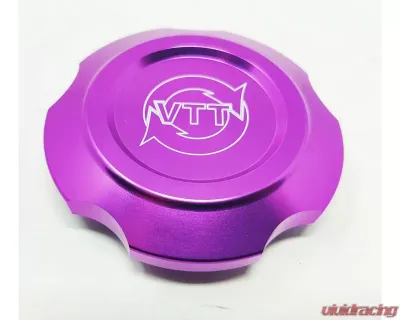 VTT Billet Oil Cap Purple Audi | Volkswagen 2014-2019 - VTT-VAG-OILCAP-PURPLE