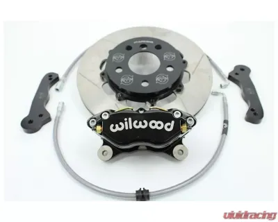 VTT GC Front Drag Brake Kit HD Version (GT36 Rotors) 6 Piston Black Toyota Supra A90 2020-2024 - VTT-SUPRA-BRAKE-1-BLK-2