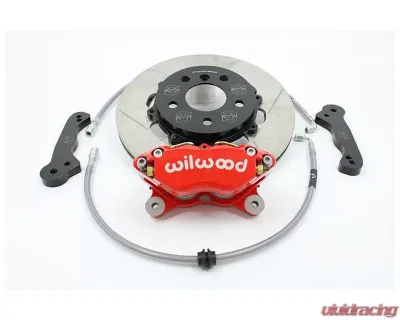 VTT GC Front Drag Brake Kit HD Version (GT36 Rotors) 6 Piston Red Toyota Supra A90 2020-2024 - VTT-SUPRA-BRAKE-1-RED-2
