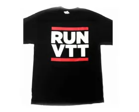 VTT RUN VTT Black Tee Large
