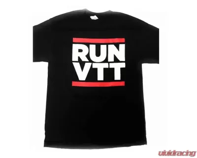 VTT RUN VTT Black Tee Small - VTT-RUNTSHIRT-BLACK-SMALL