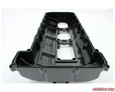 VTT S55 EWG Billet CNC Valve Cover Black - VTT-S55-BILLET-VALVECOVER-BLK