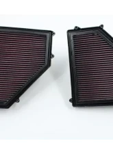 VTT High Performance Drop-In Air Filter Upgrade Black BMW G8X M3 | M4 2021+                                     - VTT-S58-FILTERS-BLK - Image 7