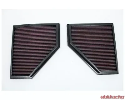 VTT High Performance Drop-In Air Filter Upgrade Black BMW G8X M3 | M4 2021+ - VTT-S58-FILTERS-BLK