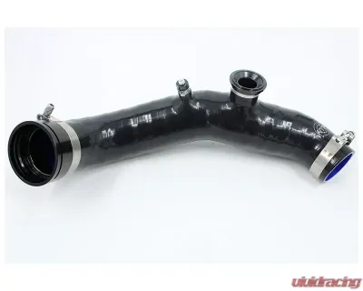 VTT Single Piece Silicone Cold Side Charge Pipe DV BMW B3 Bi-Turbo 2006-2018 - VTT-SILICONE-CP-N54-DV