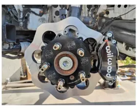 VTT GC Front Drag Brake Kit Scalloped Version Black Toyota Supra A90 2020-2024