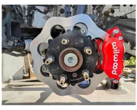 VTT GC Front Drag Brake Kit Scalloped Version Red Toyota Supra A90 2020-2024
