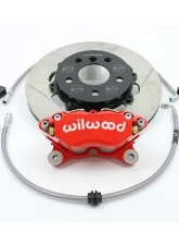 VTT GC Rear Drag Brake Kit HD Version Red Toyota Supra A90 2020-2024                                     - VTT-SUPRA-BRAKE-REAR-1-RED - Image 5