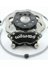 VTT GC Rear Drag Brake Kit Scalloped Version Rear Black Toyota Supra A90 2020-2024                                     - VTT-SUPRA-BRAKE-REAR-3-BLK - Image 5