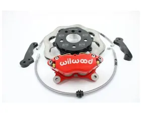 VTT GC Rear Drag Brake Kit Scalloped Version Rear Red Toyota Supra A90 2020-2024