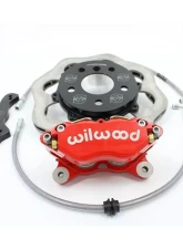 VTT GC Rear Drag Brake Kit Scalloped Version Rear Red Toyota Supra A90 2020-2024                                     - VTT-SUPRA-BRAKE-REAR-3-RED - Image 5