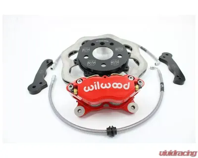 VTT GC Rear Drag Brake Kit Scalloped Version Rear Red Toyota Supra A90 2020-2024 - VTT-SUPRA-BRAKE-REAR-3-RED