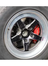 VTT GC Rear Drag Brake Kit HD Version Red Toyota Supra A90 2020-2024                                     - VTT-SUPRA-BRAKE-REAR-1-RED - Image 3