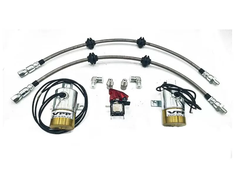 VTT Stainless Steel Brake Line Kit Toyota Supra A90 2020-2024 - VTT-SUPRA-LL