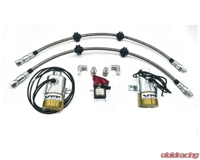 VTT Stainless Steel Brake Line Kit Toyota Supra A90 2020-2024 - VTT-SUPRA-LL