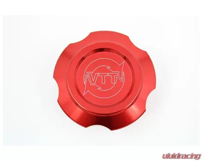 VTT Billet Oil Cap Red BMW 316d | 318d | 318i | 320d | 320i | 325d | 330d | 330e | 330i | 335d | 335i | 340i 2019-2023 - VTT-GSERIES-OILCAP-1-RED-1