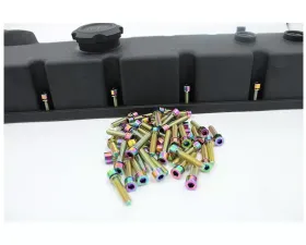 VTT Titanium Valve Cover Hardware Upgrade Burnt N54
