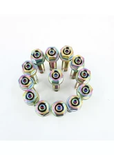 VTT M14/M12 Titanium Wheel Stud Kits Full M14x1.5 Burnt 20pcs                                     - VTT-TI-STUD-20-145-BURN-1 - Image 3