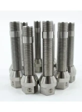VTT M14/M12 Titanium Wheel Stud Kits Full M12x1.5 Raw 20pcs                                     - VTT-TI-STUD-20-125-RAW-1 - Image 2