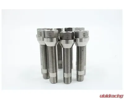 VTT M14/M12 Titanium Wheel Stud Kits Full M12x1.5 Raw 20pcs - VTT-TI-STUD-20-125-RAW-1