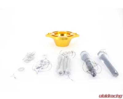 VTT Gold Billet Engine | Transmission Mounts Porsche 911 | 930 | 964T Turbo - VTT-911-SOLID-MOUNTS-GOLD