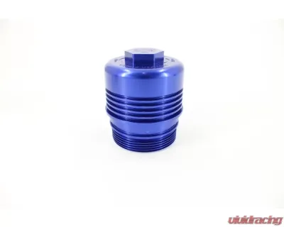VTT Blue Magnetic Billet Oil Filter Housing Cap BMW | Toyota B58 - VTT-B58-FILTER-CAP-BLUE