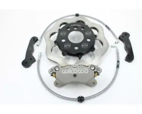 VTT 4 Piston Silver Scalloped Version Ultimate Lightweight Front Brake Kit BMW F8X Series