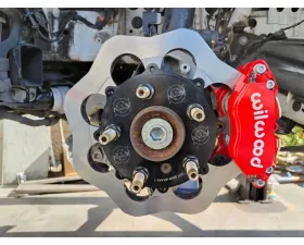 VTT 4 Piston Red Scalloped Ultimate Front Drag Brake Kit BMW E | F Series