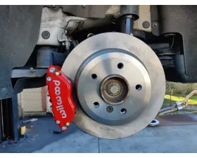 VTT Red Dyna-Pro Plain Rotor Rear Drag Brake Conversion Kit BMW E9 | 8X