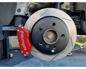 VTT Black Dyna-Pro Plain Rotor Rear Drag Brake Conversion Kit BMW E9 | 8X
