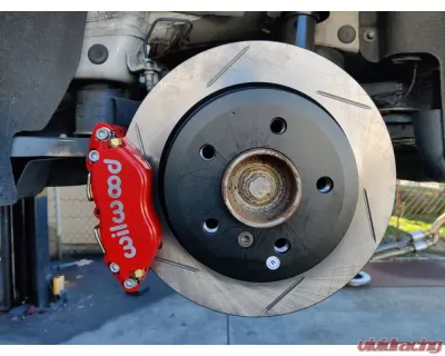 VTT Black Dyna-Pro Slotted Rear Drag Brake Conversion Kit BMW E9 | 8X - VTT-BRAKE-E9X-7-BLK-1