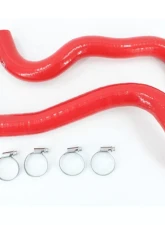 VTT Red 6 Ply Silicone Radiator Hoses Honda Civic 10th Gen 2016-2021                                     - VTT-CIVIC-RAD-RED - Image 3