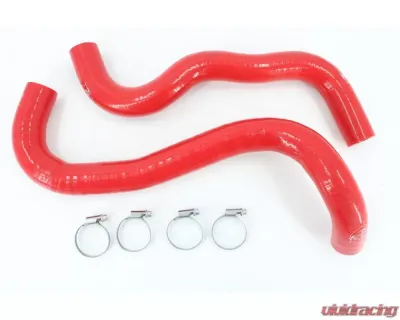 VTT Red 6 Ply Silicone Radiator Hoses Honda Civic 10th Gen 2016-2021 - VTT-CIVIC-RAD-RED