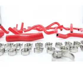 VTT Red 6 Ply Silicone Vacuum | Coolant Hose Kit Honda Civic 10th Gen 2016-2021