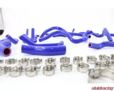 VTT Red 6 Ply Silicone Vacuum | Coolant Hose Kit Honda Civic 10th Gen 2016-2021 - VTT-CIVIC-VAC-RED