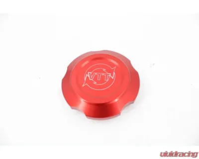 VTT Red Billet Brake Reservoir Cap Dodge Cummins - VTT-CUMMNS-BRAKE-CAP-RED