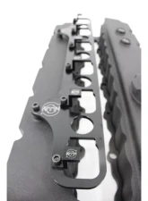 VTT Blue Stock Style Coil Hold Down Kit BMW N54                                     - VTT-N54-COIL-BRACKET-BLUE - Image 2