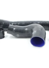 VTT Blue Silicone Inlet Pipes BMW G8X M3 | M4                                     - VTT-S58-INTAKEPIPE-BLUE - Image 2