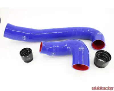 VTT Blue Silicone Inlet Pipes BMW G8X M3 | M4 - VTT-S58-INTAKEPIPE-BLUE