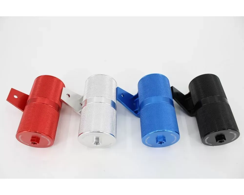 VTT Black Billet Vacuum (Boost Control) Tanks BMW N54 - VTT-VACUUM-CAN-BLK